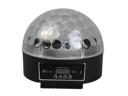 CL-0158   LED 六环水晶球 