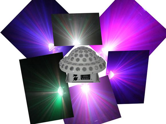 CL-0164   LED 蘑菇+激光灯